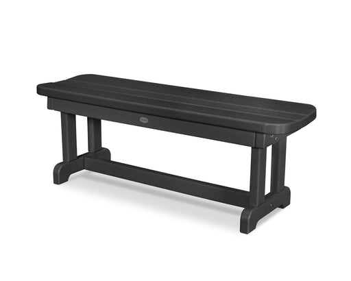 POLYWOOD Park 48" Backless Bench in Black image