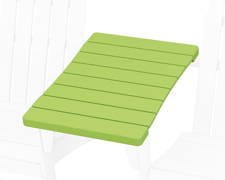 POLYWOOD 400 Series Straight Adirondack Connecting Table in Lime