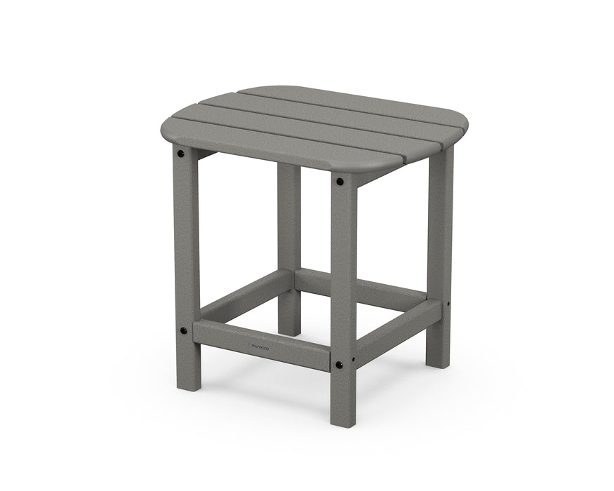 POLYWOOD South Beach 18" Side Table in Slate Grey image