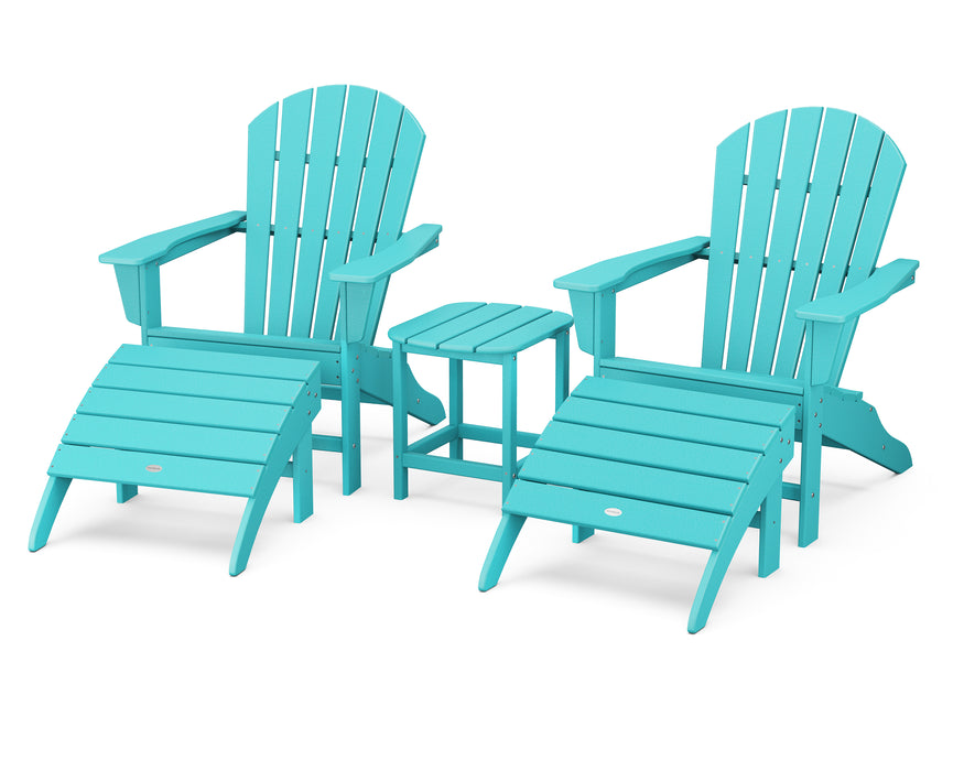 POLYWOOD South Beach Adirondack 5-Piece Set in Aruba image