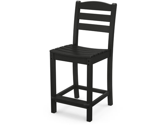 POLYWOOD La Casa Cafe Counter Side Chair in Black image