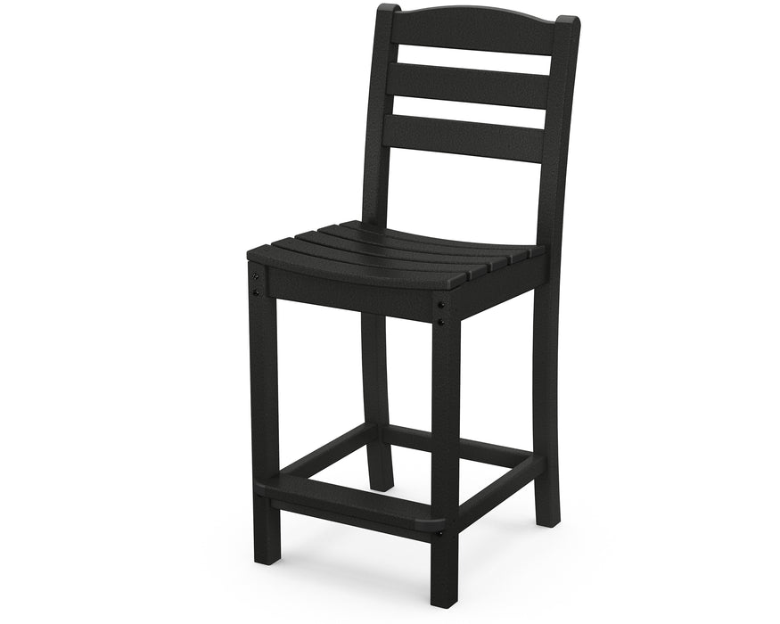POLYWOOD La Casa Cafe Counter Side Chair in Black image