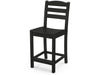 POLYWOOD La Casa Cafe Counter Side Chair in Black image