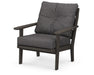 POLYWOOD Lakeside Deep Seating Chair in Vintage Coffee / Ash Charcoal image