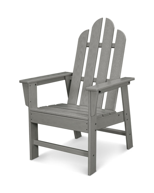 POLYWOOD Long Island Upright Adirondack Chair in Slate Grey image