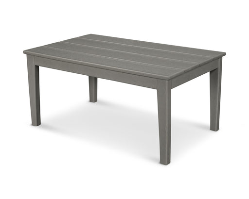 POLYWOOD Newport 22" x 36" Coffee Table in Slate Grey image