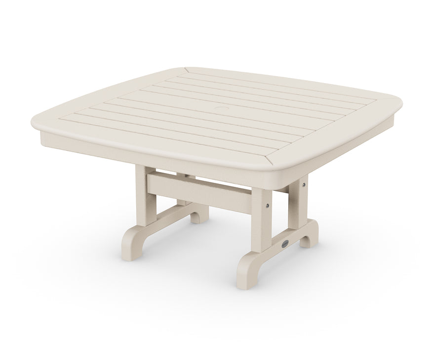 POLYWOOD Nautical 37" Conversation Table in Sand