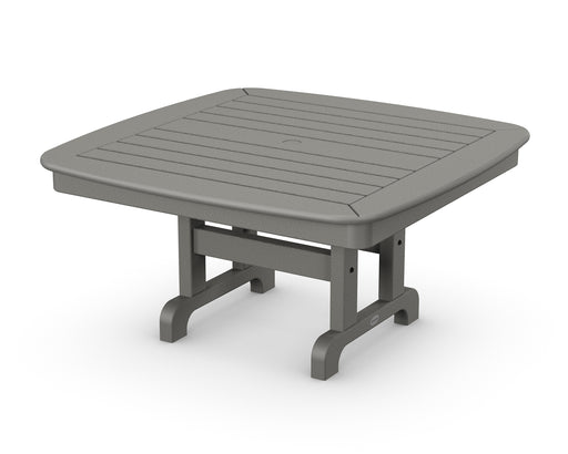 POLYWOOD Nautical 37" Conversation Table in Slate Grey image