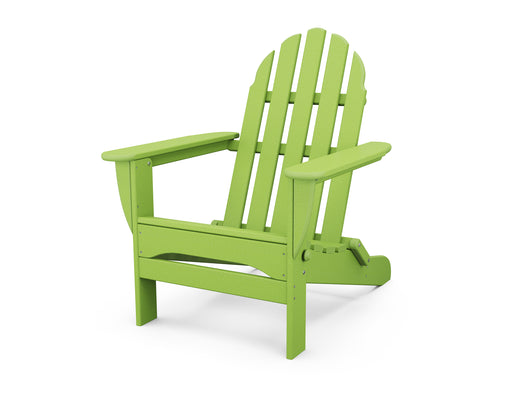 POLYWOOD Classic Folding Adirondack Chair in Lime image