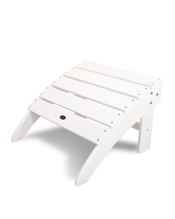 POLYWOOD South Beach Adirondack Ottoman in White image