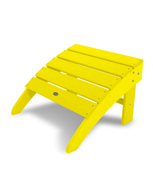 POLYWOOD South Beach Adirondack Ottoman in Lemon image