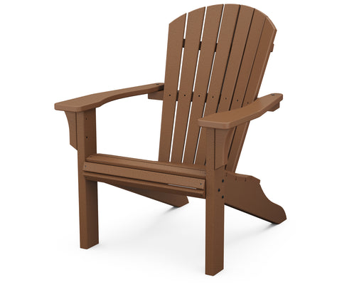 POLYWOOD Seashell Adirondack in Teak image