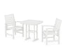 POLYWOOD Signature 3-Piece Dining Set in White image