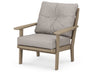 POLYWOOD Lakeside Deep Seating Chair in Vintage Sahara / Weathered Tweed image