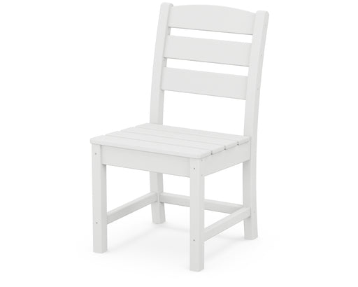 POLYWOOD Lakeside Dining Side Chair in White image