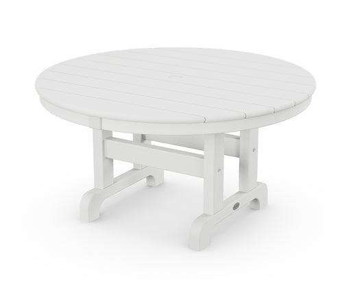 POLYWOOD Round 36" Conversation Table in White image