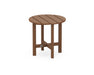 POLYWOOD Round 18" Side Table in Teak image
