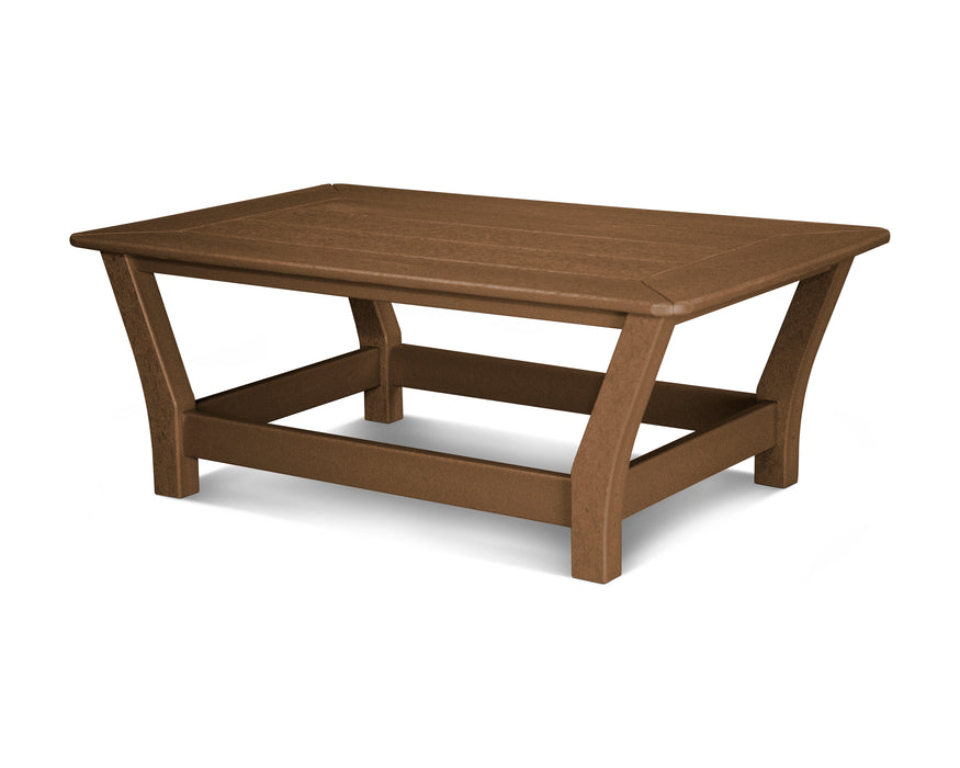 POLYWOOD Harbour Slat Coffee Table in Teak image