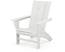 POLYWOOD Modern Curveback Adirondack Chair in Vintage White image