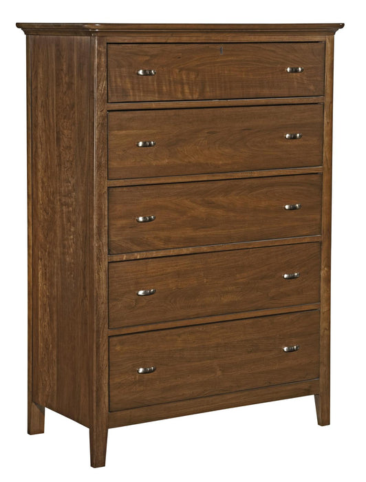 Kincaid Cherry Park Solid Wood Five Drawer Chest 63-105