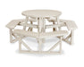 POLYWOOD Park 36" Round Picnic Table in Sand image