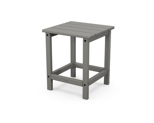 POLYWOOD Long Island 18" Side Table in Slate Grey image