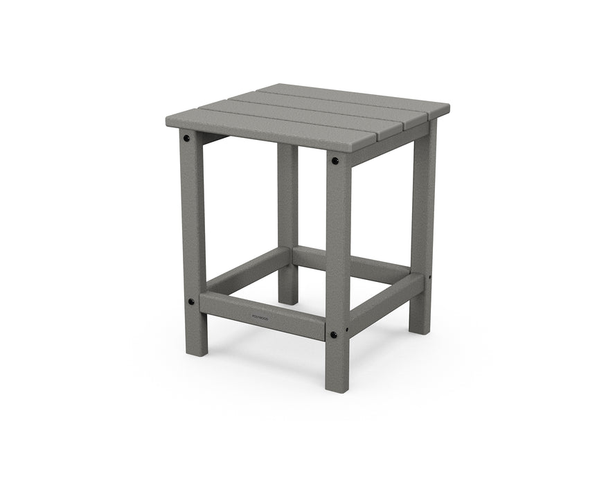 POLYWOOD Long Island 18" Side Table in Slate Grey image