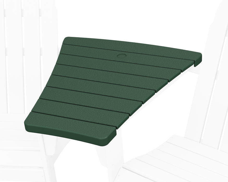 POLYWOOD 400 Series Angled Adirondack Connecting Table in Green image