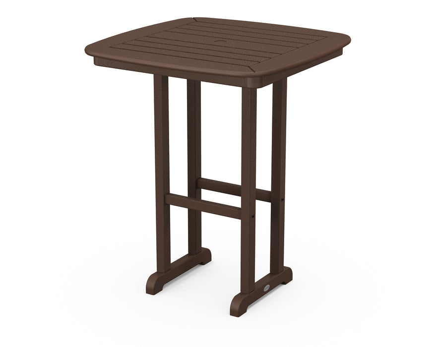 POLYWOOD Nautical 31" Counter Table in Mahogany image