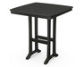 POLYWOOD Nautical Trestle 37" Bar Table in Black image