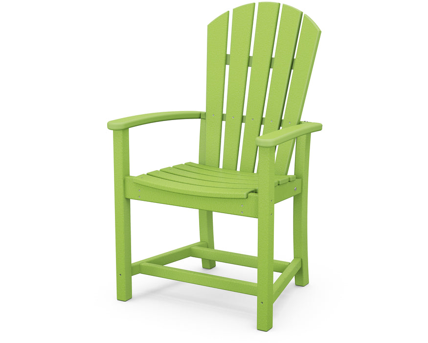 POLYWOOD Palm Coast Upright Adirondack Chair in Lime