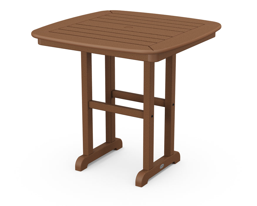 POLYWOOD Nautical 31" Dining Table in Teak image