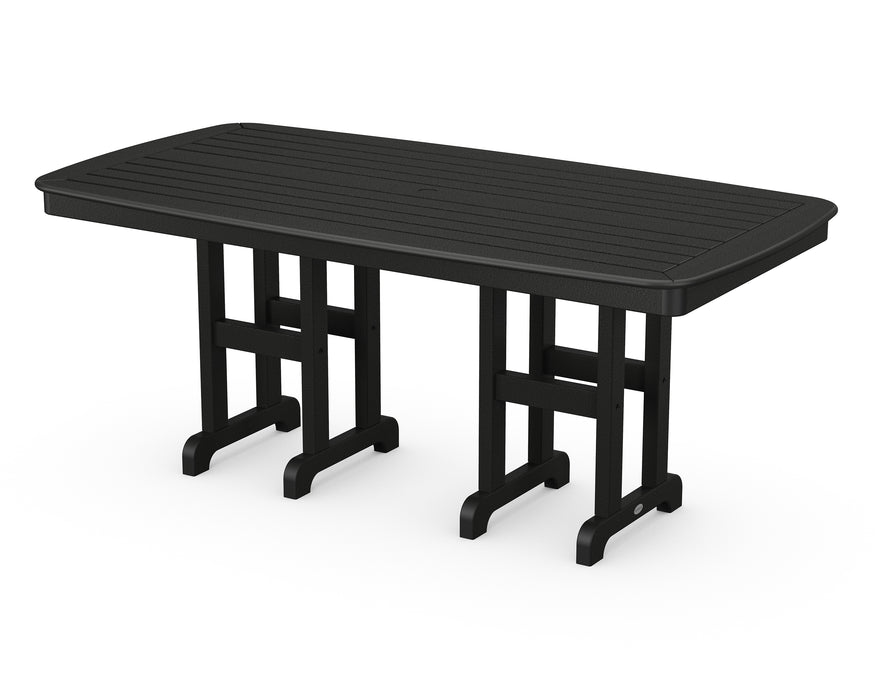 POLYWOOD Nautical 37" x 72" Dining Table in Black image