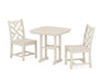 POLYWOOD Chippendale Side Chair 3-Piece Dining Set in Sand image