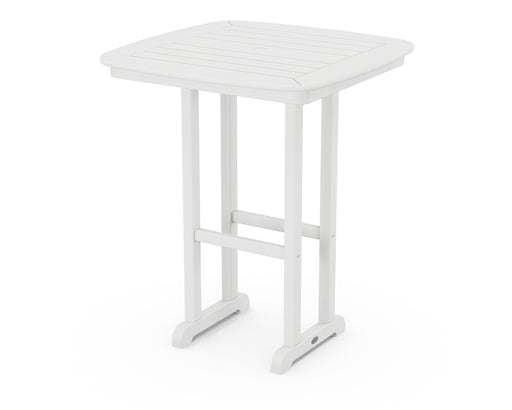 POLYWOOD Nautical 31" Counter Table in White image