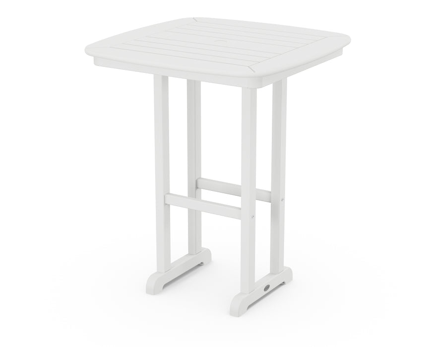 POLYWOOD Nautical 31" Counter Table in White image