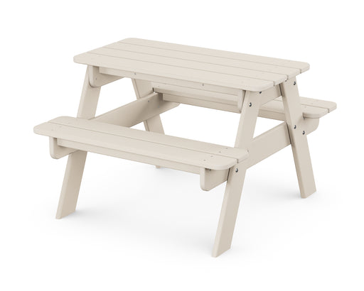 POLYWOOD Kids Outdoor Picnic Table in Sand image