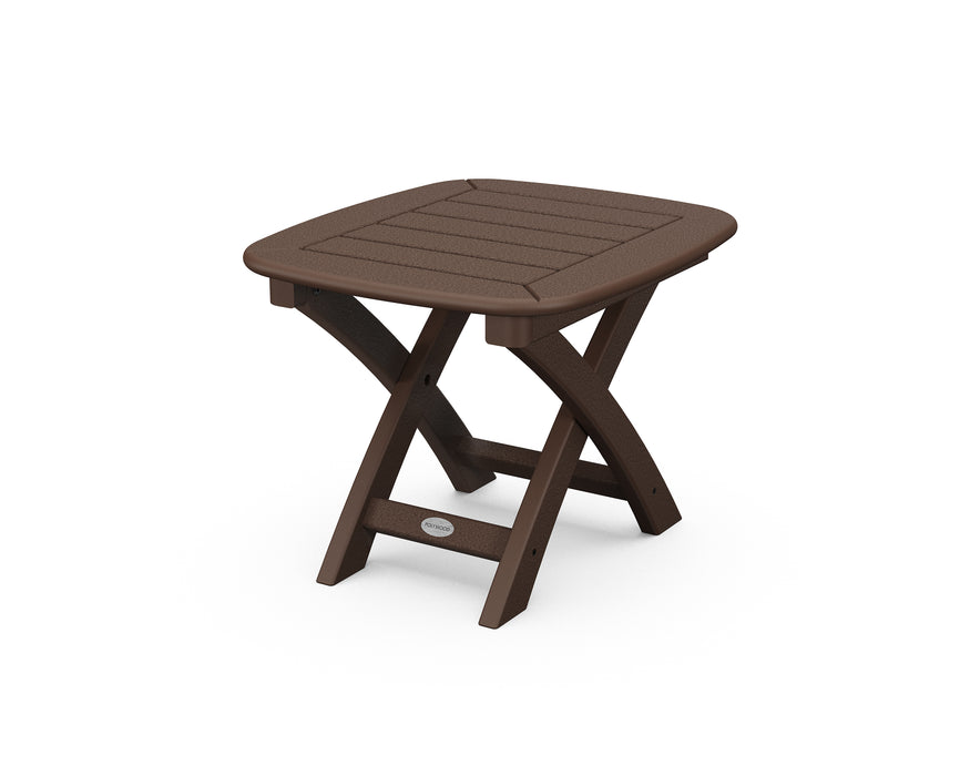 POLYWOOD Nautical 21" x 18" Side Table in Mahogany image