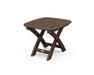 POLYWOOD Nautical 21" x 18" Side Table in Mahogany image