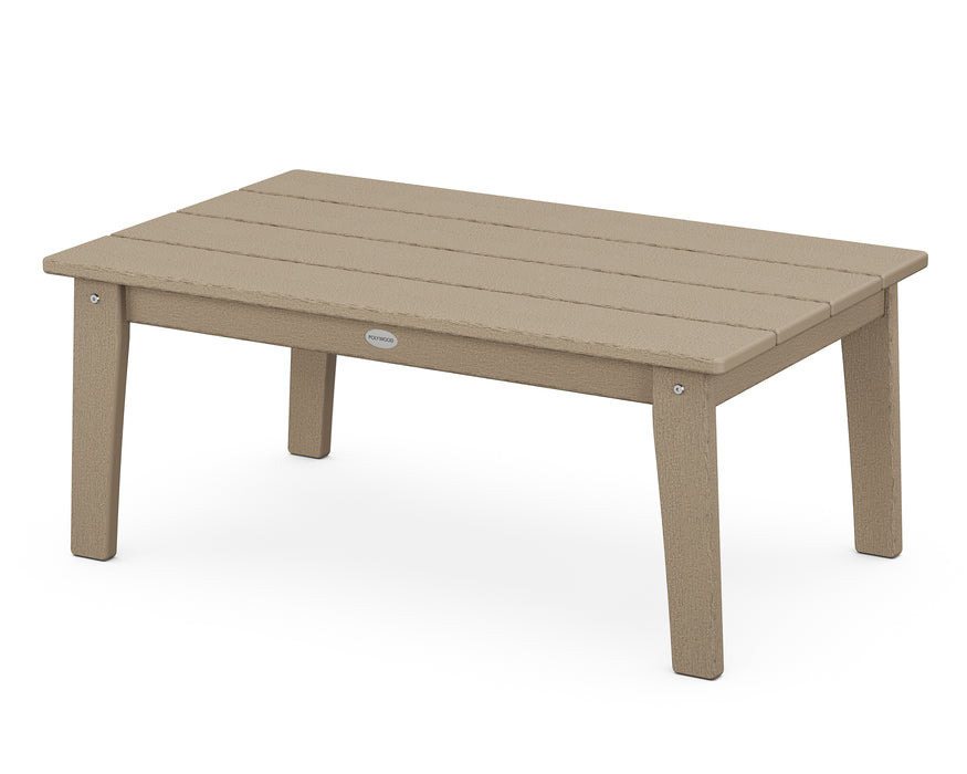 POLYWOOD Lakeside Coffee Table in Vintage Sahara