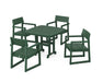 POLYWOOD EDGE 5-Piece Dining Set in Green image