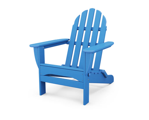 POLYWOOD Classic Folding Adirondack Chair in Pacific Blue image