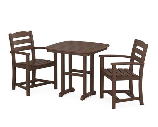 POLYWOOD La Casa Cafe 3-Piece Dining Set in Mahogany image