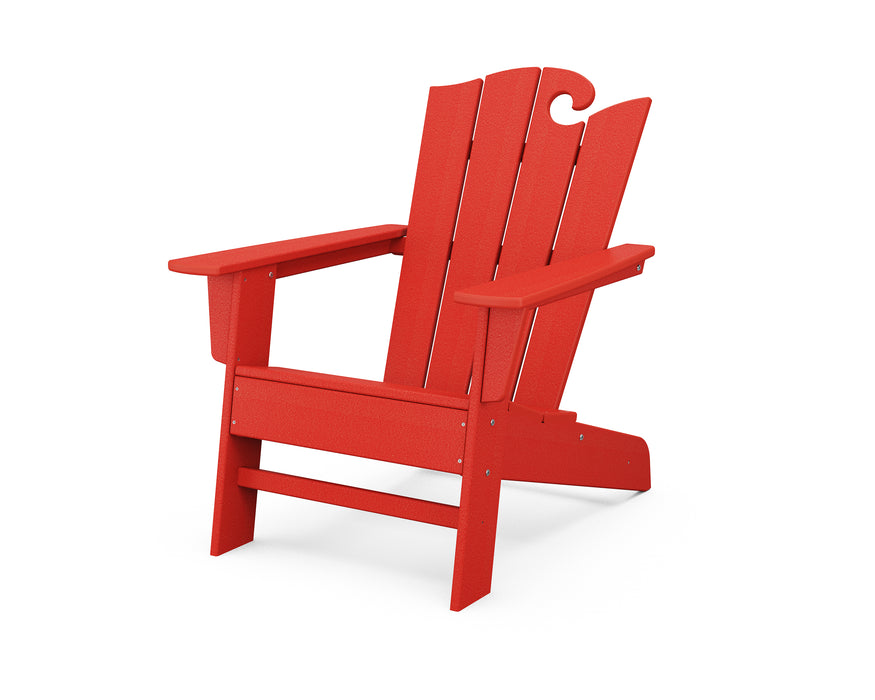 POLYWOOD The Ocean Chair in Sunset Red