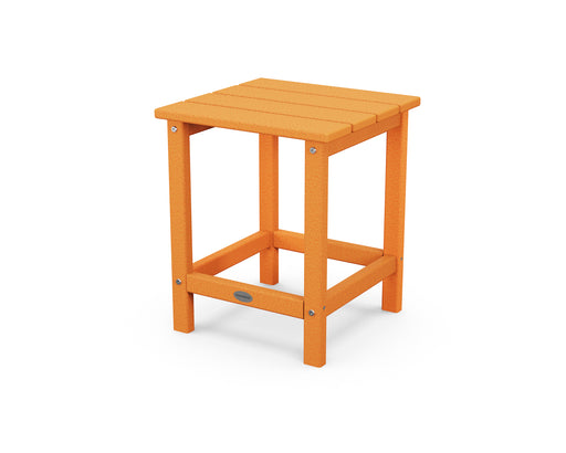 POLYWOOD Long Island 18" Side Table in Tangerine image