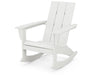 POLYWOOD Modern Adirondack Rocking Chair in Vintage White image