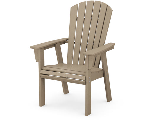 POLYWOOD Nautical Curveback Adirondack Dining Chair in Vintage Sahara image