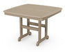POLYWOOD Nautical 44" Dining Table in Vintage Sahara image