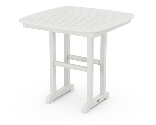 POLYWOOD Nautical 31" Dining Table in Vintage White image