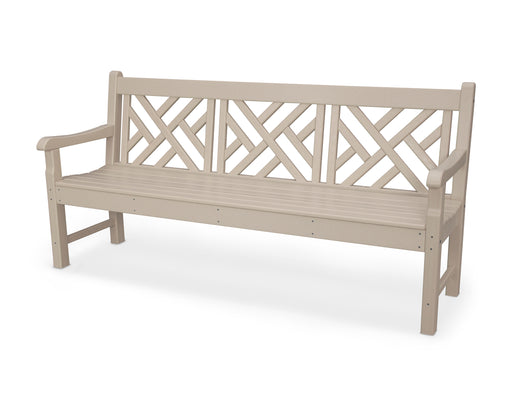 POLYWOOD Rockford 72" Chippendale Bench in Sand image
